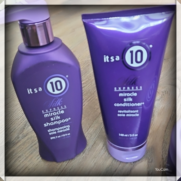 It's a 10 Express Miracle Silk Set (Full Size Bottles) - Picture 4 of 5